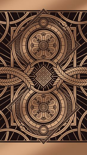 Omnia The Golden Age Poker Playing Cards By Thirdway Industries