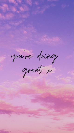 Purple Aesthetic Phone Wallpaper Quotes Positive