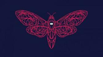 Acherontia Death Moth Symmetrical Illustration By Me