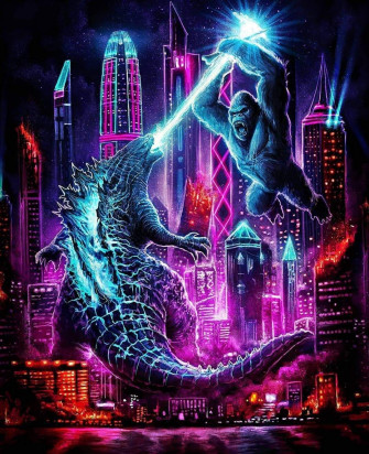 Godzilla Vs Kong In Wallpaper