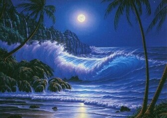 Beach At Night