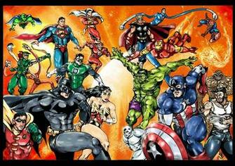 Marvel Vs Dc Comics Wallpaper Of For Fans