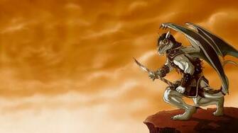 Reptile Anthro Wallpaper