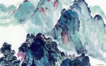 Art Wallpaper Ink Chinese
