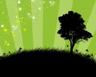 Green Wallpaper Widescreen Nature