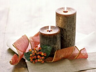 Christmas Candles Wallpaper