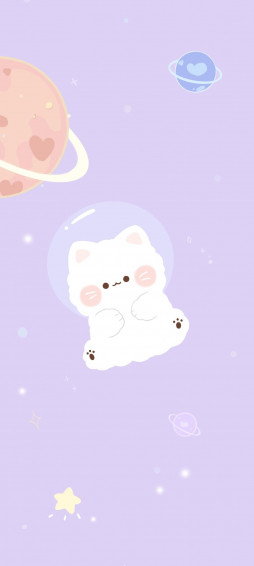 Lucky Tempo On Wallpaper Set Pink Kawaii