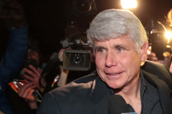 Rod Blagojevich Looking At Er Wallpaper