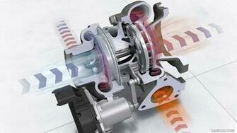 Porsche Turbo Turbocharger With Variable Turbine