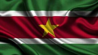 Flag Of Suriname Wallpaper Flags