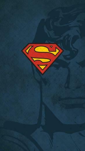 Superman Logo iPhone Wallpaper HD Image
