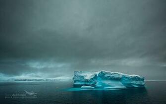 Antarctica Dark Clouds Wallpaper HD