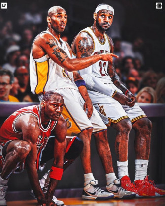 Michael Jordan Kobe Bryant Lebron James
