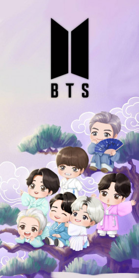 Bts Chibi Wallpaper