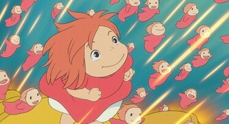 Ponyo HD Wallpaper Background