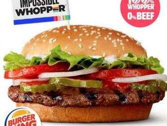 Burger King S Impossible Whopper To Go Nationwide