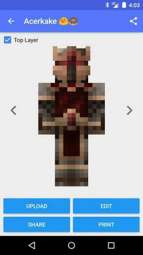 free minecraft skins mobile