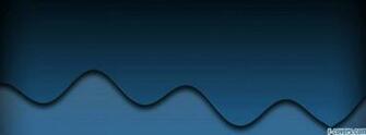 Simple Blue Waves Pattern Cover Timeline Photo Banner For Fb