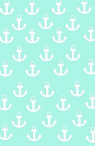 Glitter Anchor Wallpaper