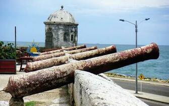 Ca Ones Castillo San Felipe Cartagena Colombia Wallpaper