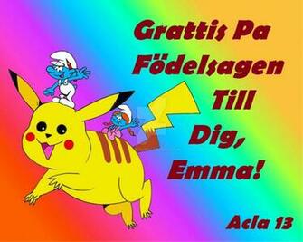 Happy BirtHDay Emma By Acla13
