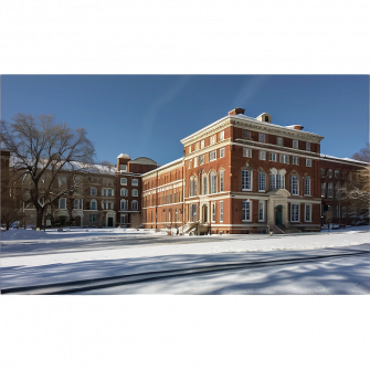 Brown University Winter Scene Png Wallpaper