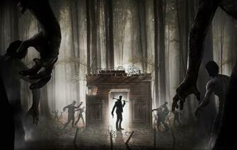 Wallpaper Forest Weapons Zombies Kirk The Fun Pimps Days To