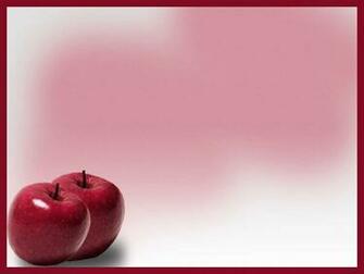 Red Apple Powerpoint Background Available In This