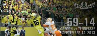 Oregon Vs Tennessee Football Cover Photo Goducks