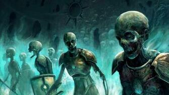 Skeletons Magic Army Skull Wallpaper Background 4k Ultra HD
