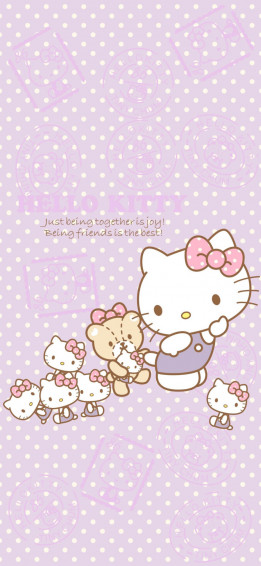 Be Positive Hello Kitty Wallpaper
