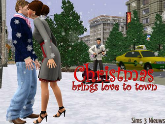 Kerst Wallpaper Sims Nieuws