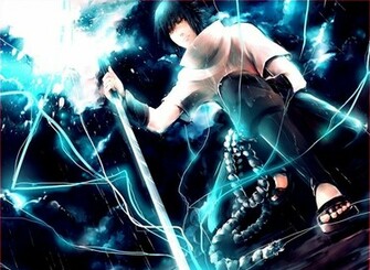 Uchiha Sasuke Wallpaper HD Awesome Chidori Skill