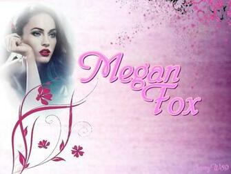 Megan Fox Pink Wallpaper