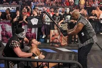 Kurt Angle Y Garrett Bischoff Vs Aces And Eights