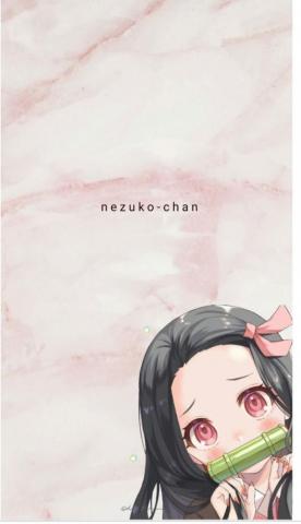 Anime Nezuko Chan Kawaii Wallpaper Pemandangan
