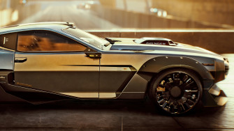 Cyberpunk Sports Car HD 4k Wallpaper