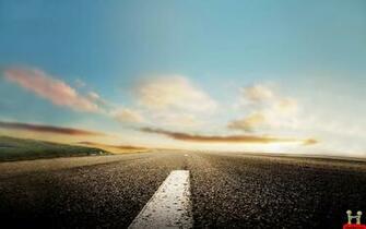 Beautiful Of Road HD Wallpaper