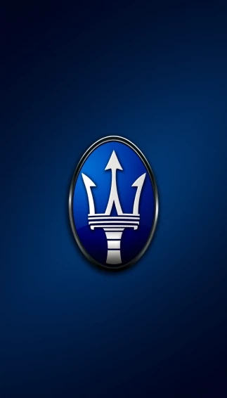 Maserati Logo Phone Wallpaper