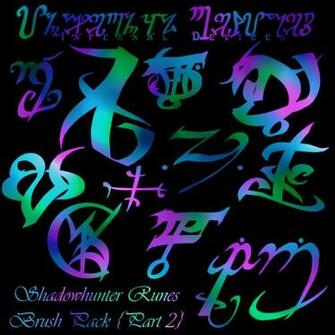 Shadowhunter Runes Brushes Ii By Reachforthestarfish