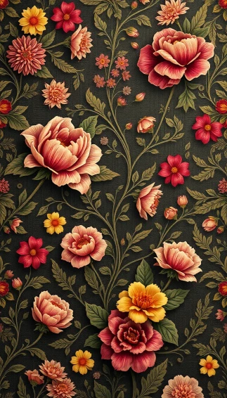 Reproduction Victorian Wallpaper