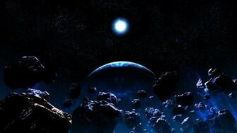 Scenic Sky Space Stars Y K Wallpaper