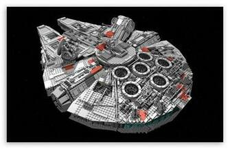 Star Wars Spaceship Millenium Falcon HD Wallpaper For Standard