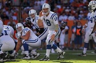 Manning Quarterback Peyton Of The Indianapolis Colts