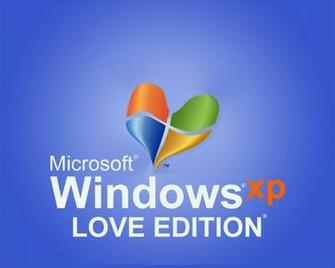 Wallpaper Computer For Windows Xp Love Edition