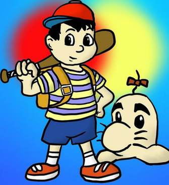 Ness And Mr Saturn By Enricthepenguin92