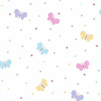 Fun4walls Butterfly Garden Childrens Kids Wallpaper Wp12180
