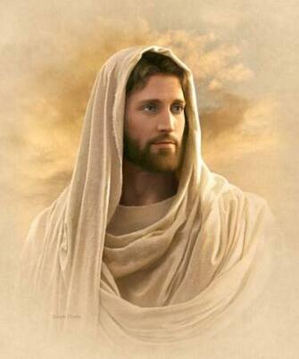 Back Pics For Jesus Christ Lds Art Simon Dewey