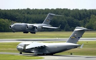 Globemaster Iii At Mcguire Air Force Base Wallpaper HD