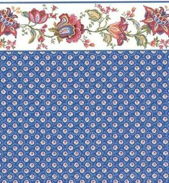 Dollhouse Wallpaper Jacobean Multi Dot